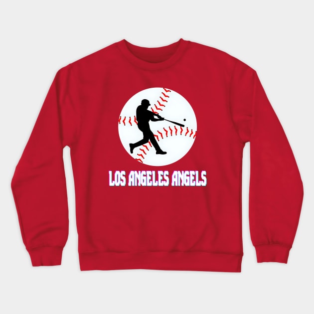 Los AngelesA Crewneck Sweatshirt by Don Ga Bang